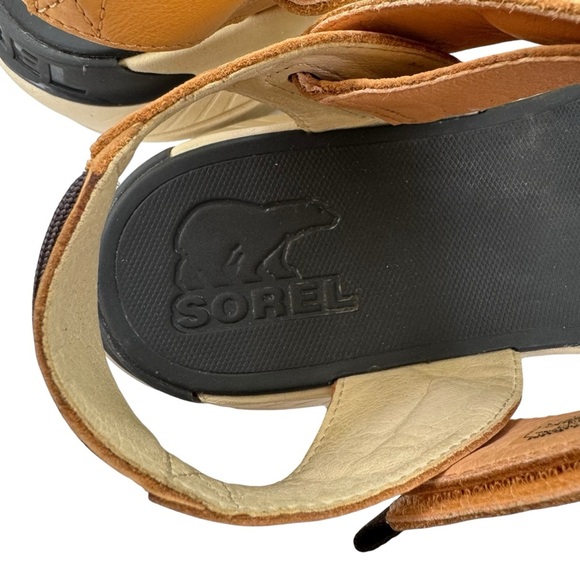 Sorel Leather Women's Explorer Blitz Stride Sandals Size 10 - Picture 9 of 14